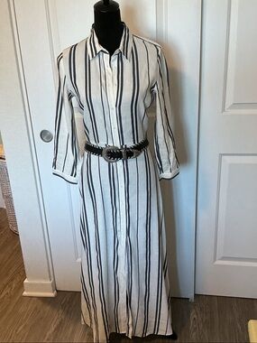 Zara | Dresses | Zara Lace Embroidered Mesh Maxi Dress Size Xs Nwt